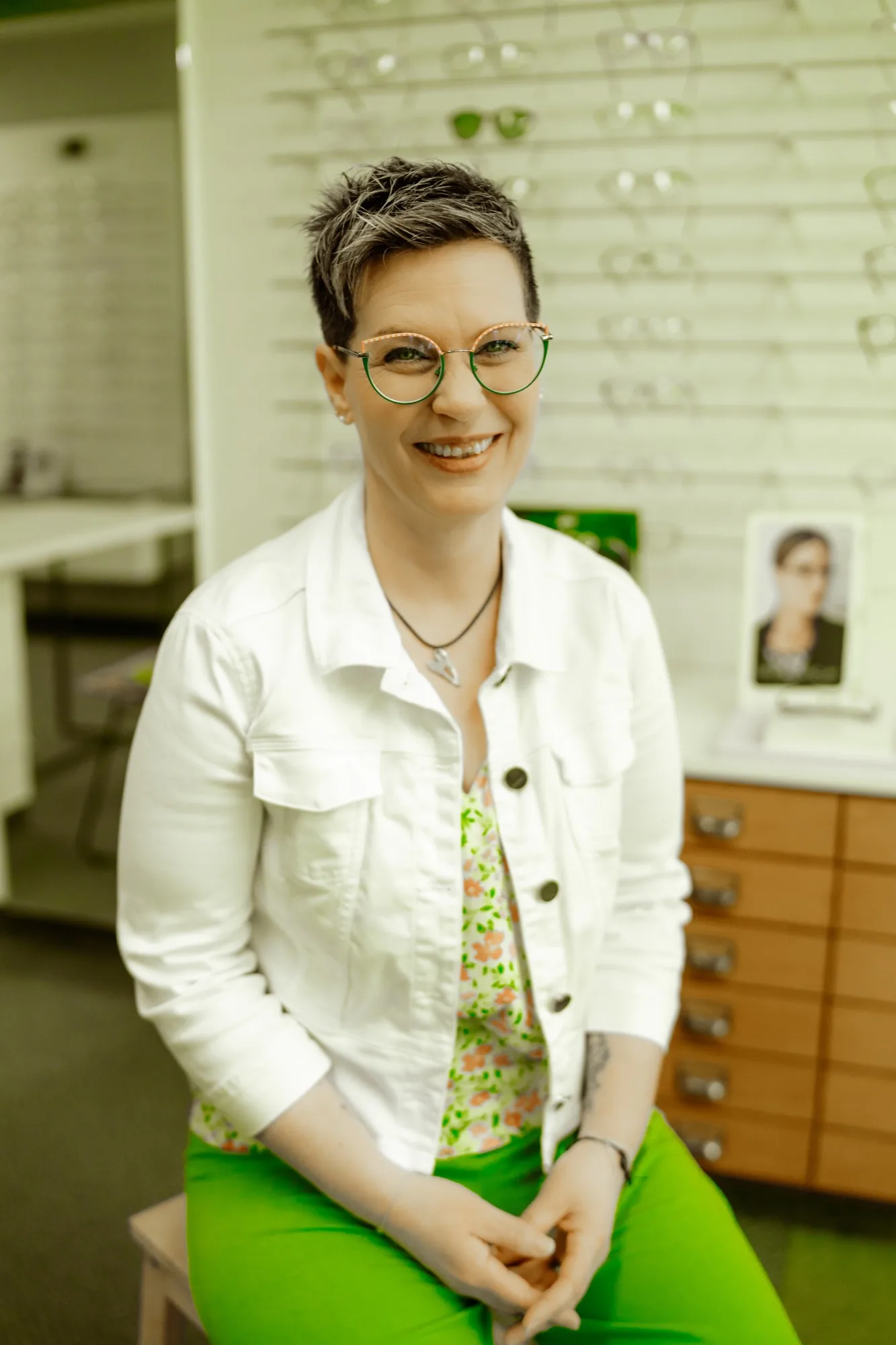 Corinna Zorn, Inhaberin und Augenoptikerin